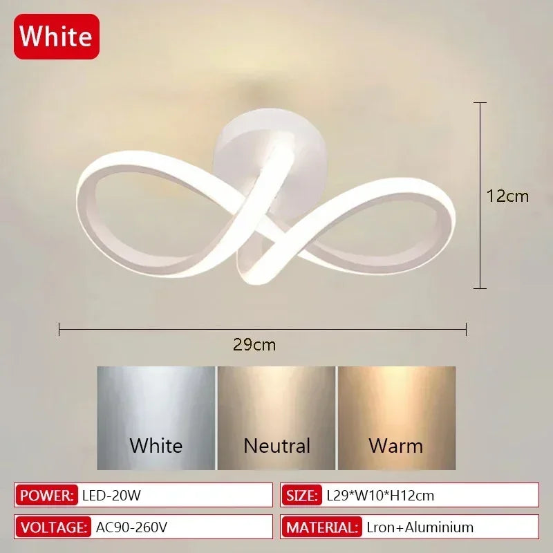 💡 Lámpara de Techo LED Moderna 🎨 3 Tonos de Luz para Salón y Dormitorio