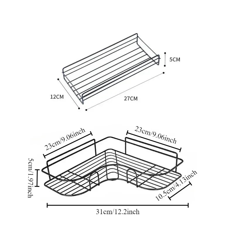 Estantería de Baño Organizadora | Diseño Impermeable y Minimalista