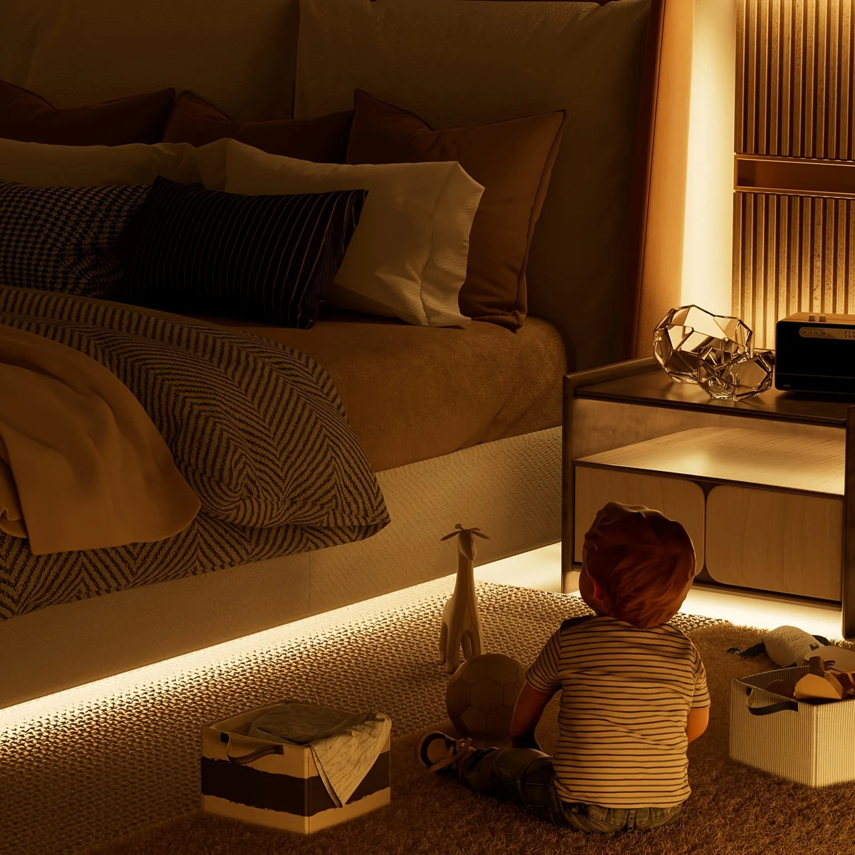💡 Tira LED COB USB Táctil ⚡ Luz Uniforme Sin Puntos y Brillo Regulable