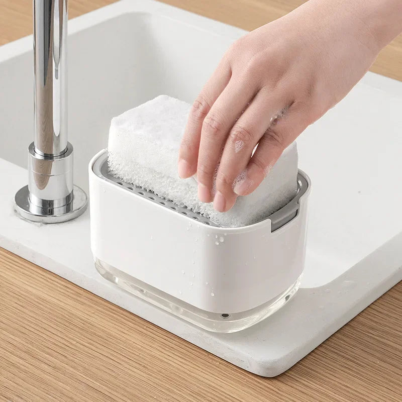 ✨ Organizador de Fregadero 3 en 1: ¡Fregadero Impecable y Todo a Mano! 🧼💧