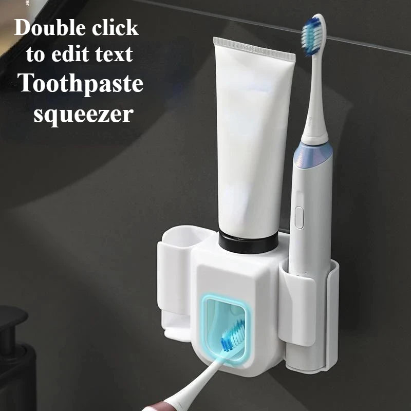 🪥 Dispensador Automático de Pasta de Dientes y Soporte 🧴✨
