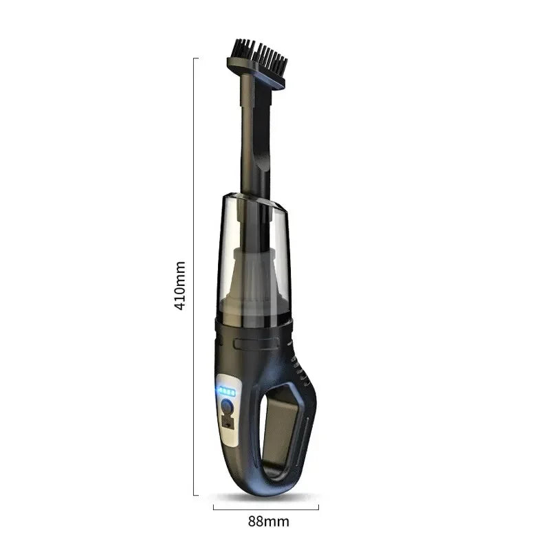 🚗 Aspiradora Portátil Inalámbrica ⚡ Potencia Compacta para Coche y Casa