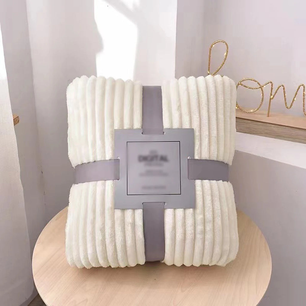 ☁️ Manta de Pana Súper Suave y Acogedora 🧸