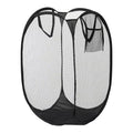 🧺 Cesta de Lavandería Plegable de Malla ⚡ Organiza tu Ropa Sin Ocupar Espacio