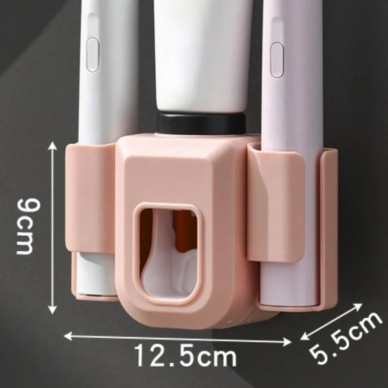 🪥 Dispensador Automático de Pasta de Dientes y Soporte 🧴✨