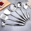 🍳 Juego de Utensilios de Cocina de Acero Inoxidable 💥 Resistencia y Estilo Profesional