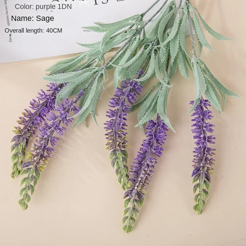 🪻 Ramillete de Lavanda Artificial Ultra Realista ✨