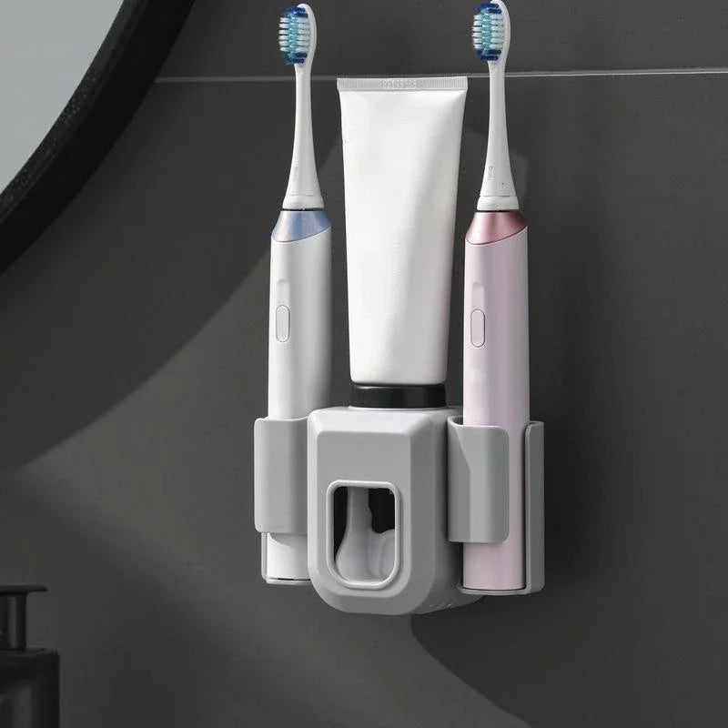🪥 Dispensador Automático de Pasta de Dientes y Soporte 🧴✨